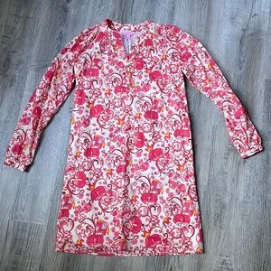 Lilly Pulitzer Mallory Shirt Dress Lawn Floral  size 0
